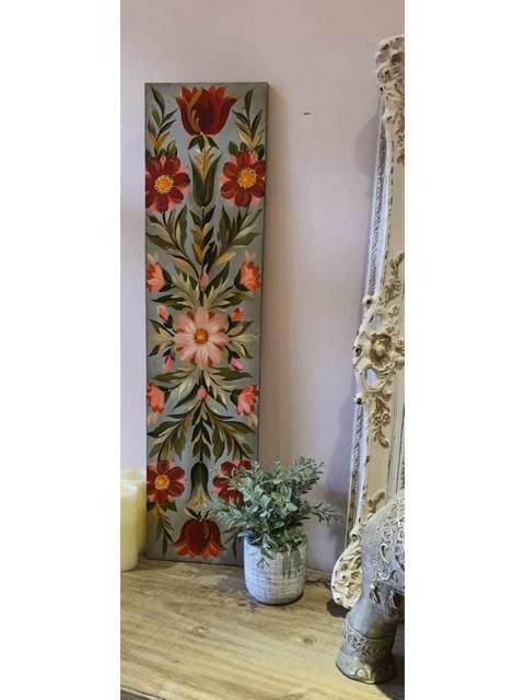 Friso con Filetes y Flores